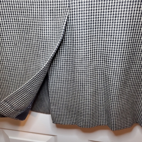 Vintage Hickey Freeman 40R Men's Camel Hair Gingham Check Suit Jacket Blazer - Picture 8 of 12